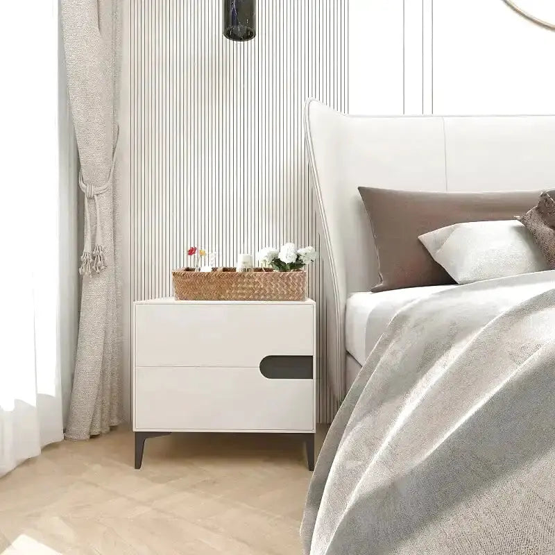 Boite de rangement en osier avec couvercle - panier en osier