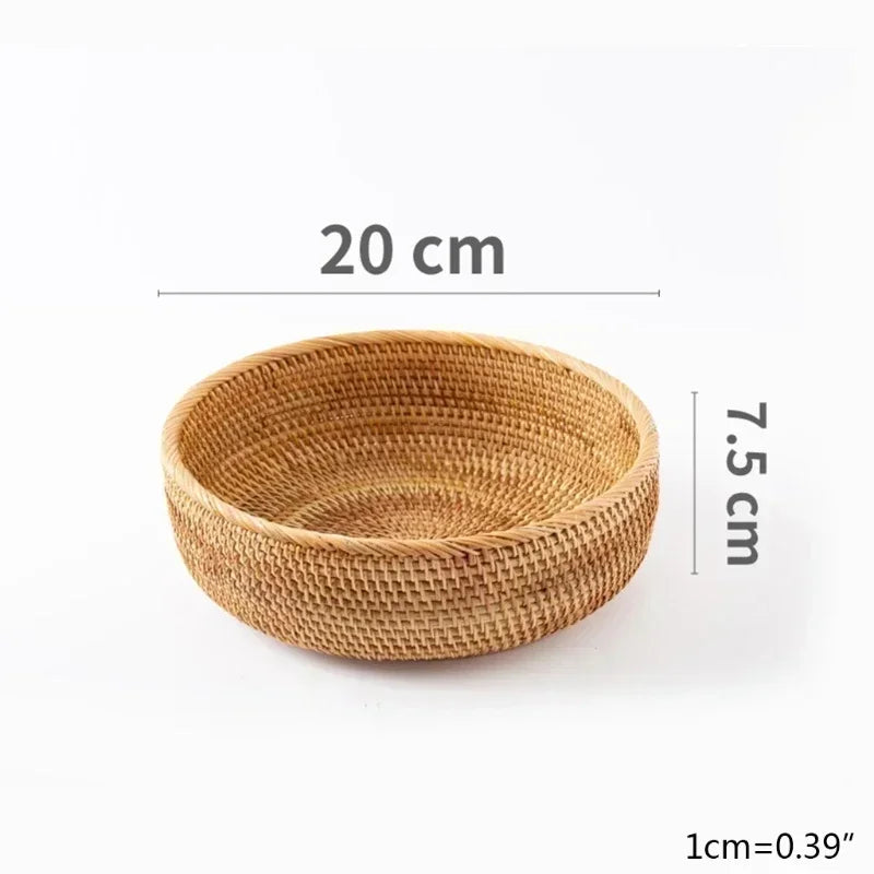 Panier tressé fait main