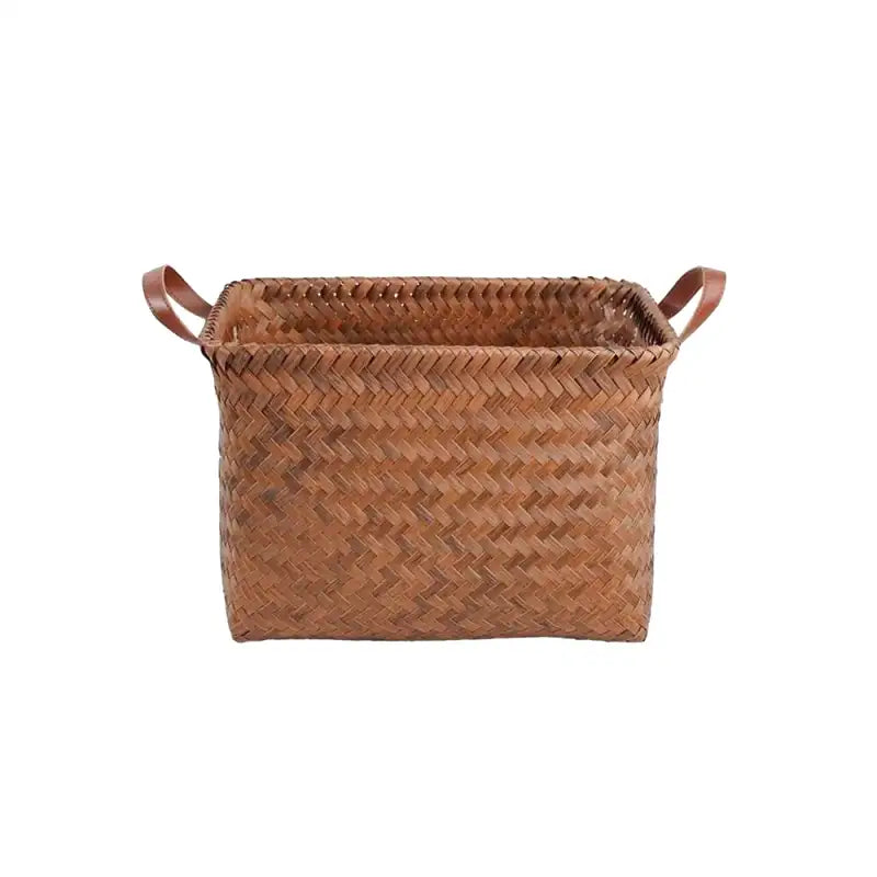 Panier à linge en osier souple