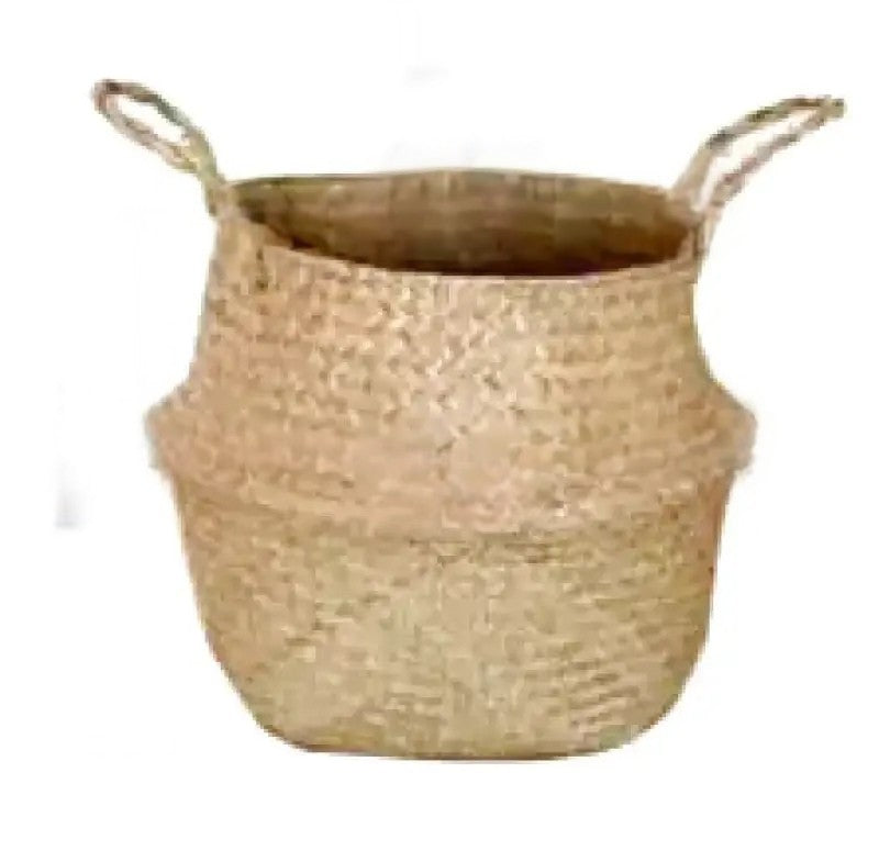 Panier cache-pot pliable panier en osier