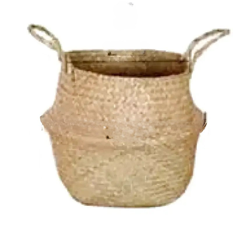 Panier cache-pot pliable panier en osier
