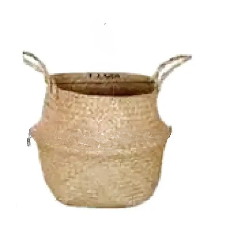 Panier cache-pot pliable panier en osier