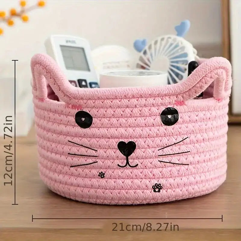panier de rangement chat