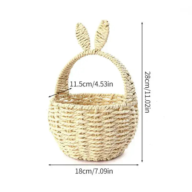 Panier Oreilles de Lapin - panier en osier
