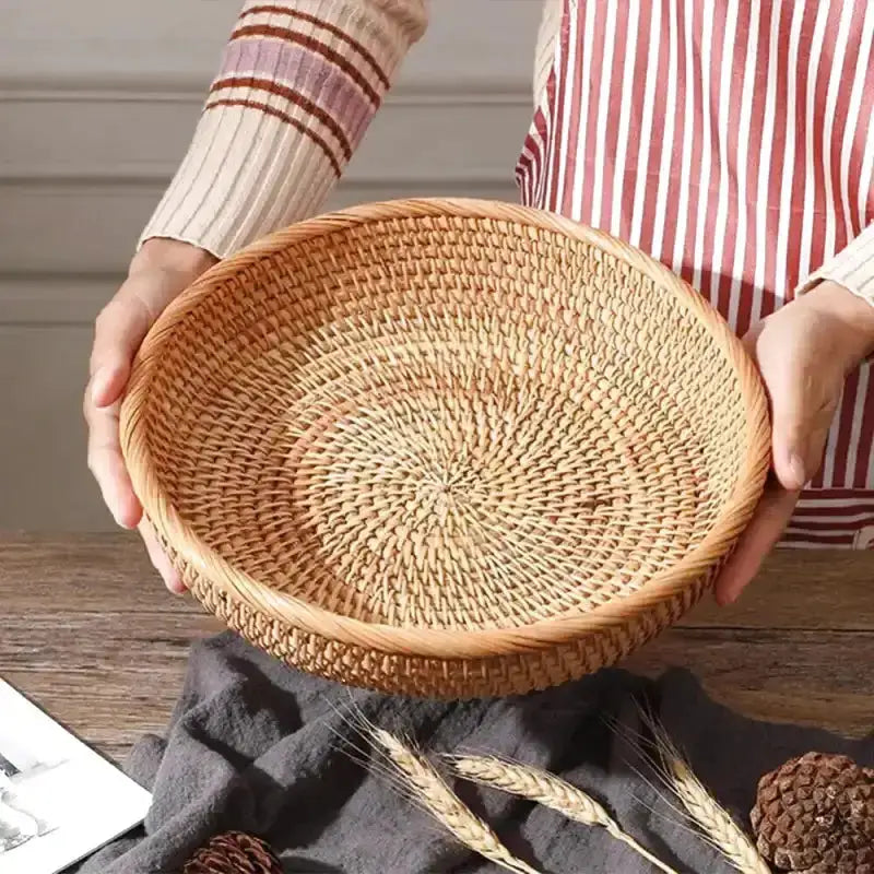 Corbeille à fruits en osier - panier en osier