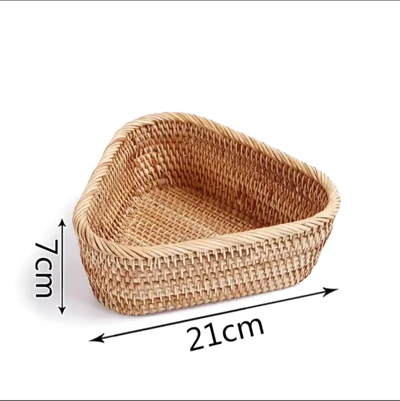 Panier tressé fait main