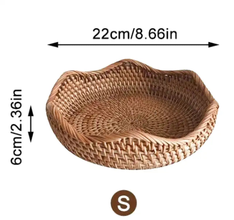 Panier tressé fait main