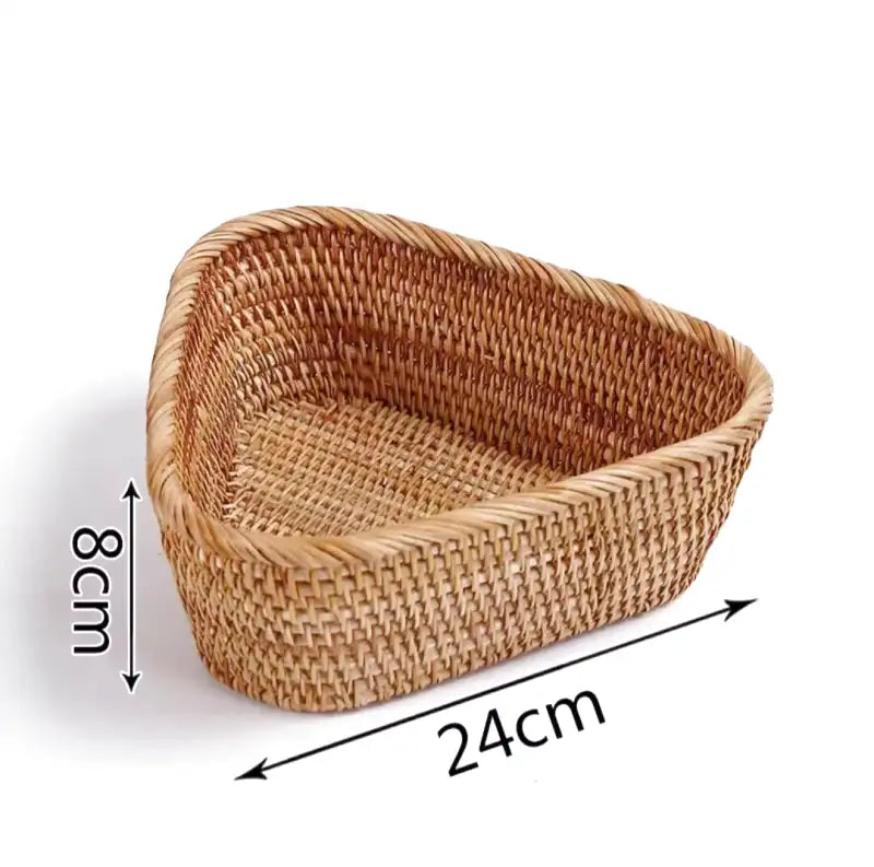 Panier tressé fait main