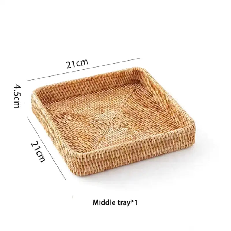 Panier tressé fait main