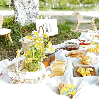 Panier pique-nique à couvercle