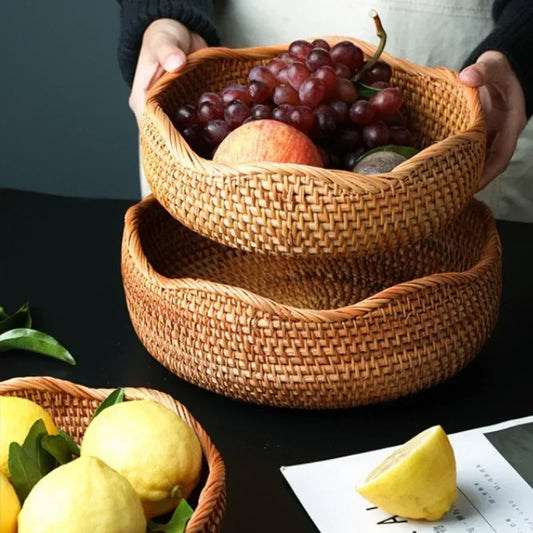 Panier tressé fait main