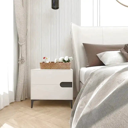Boite de rangement en osier avec couvercle