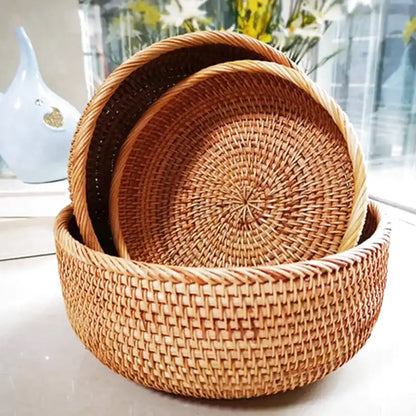 Corbeille à fruits en osier