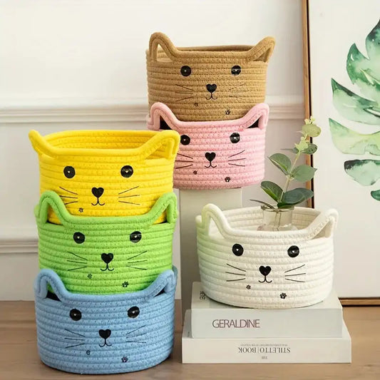 panier de rangement chat