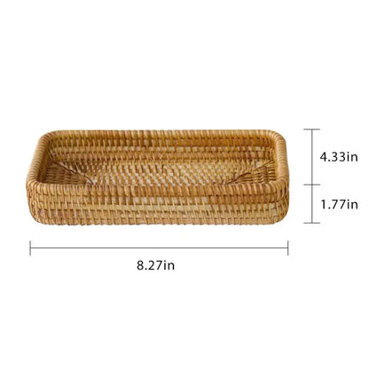 Plateau d’Ambiance Cocooning - panier en osier