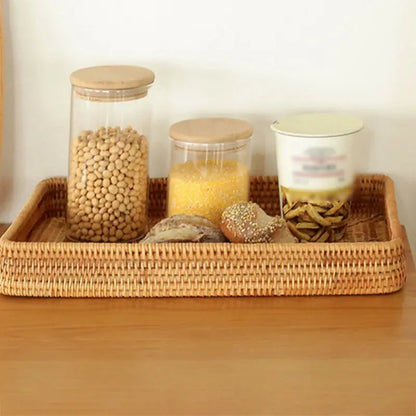 Plateau d’Ambiance Cocooning - panier en osier