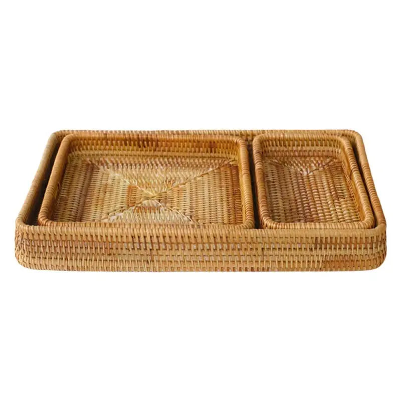 Plateau d’Ambiance Cocooning - panier en osier