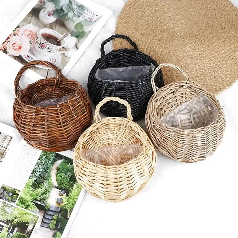 Corbeille déco naturelle - panier en osier