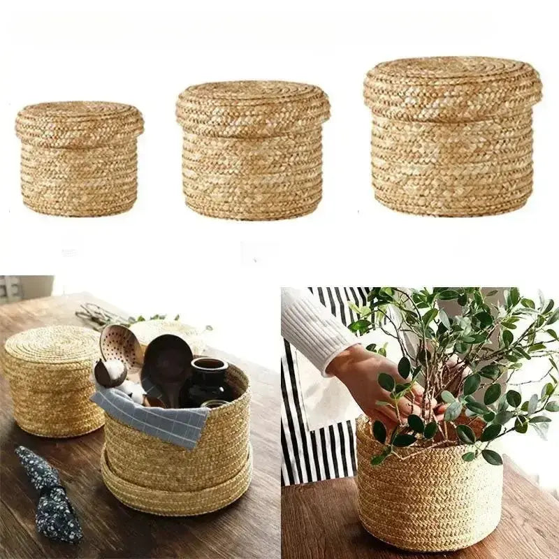 Panier rond en osier panier en osier